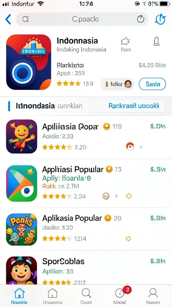 Fitur sosial untuk berinteraksi dengan pemain lain.