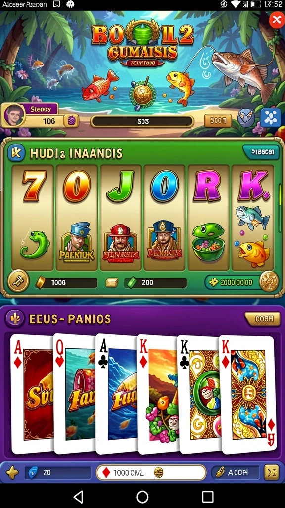 Grafis yang memukau dalam permainan slot.
