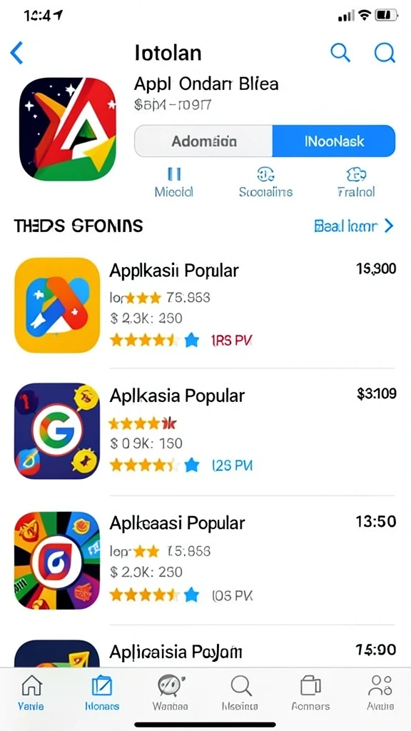 Grafik yang menawan dan penuh warna.