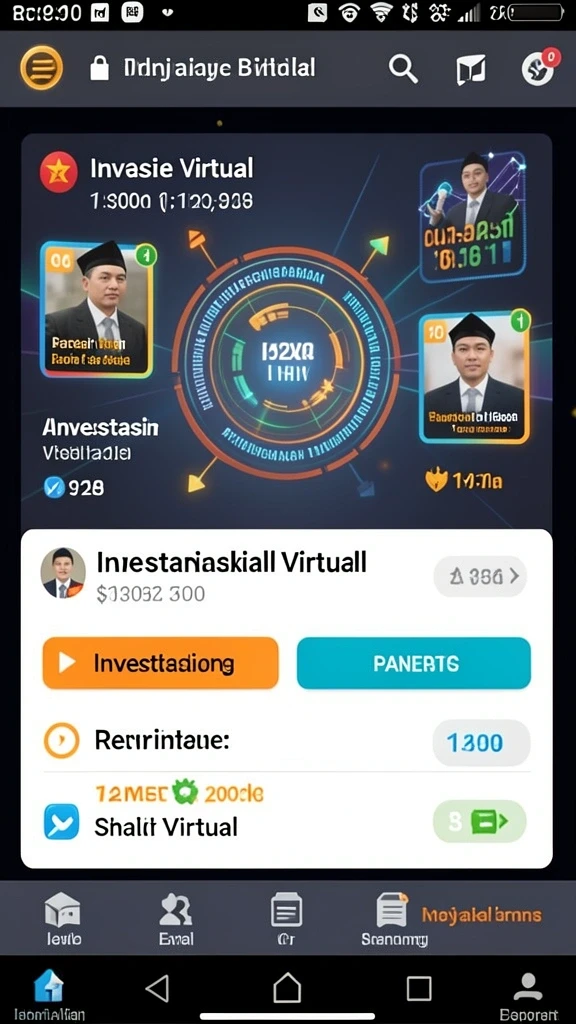Tampilan utama 99ZK yang menawan dan intuitif.