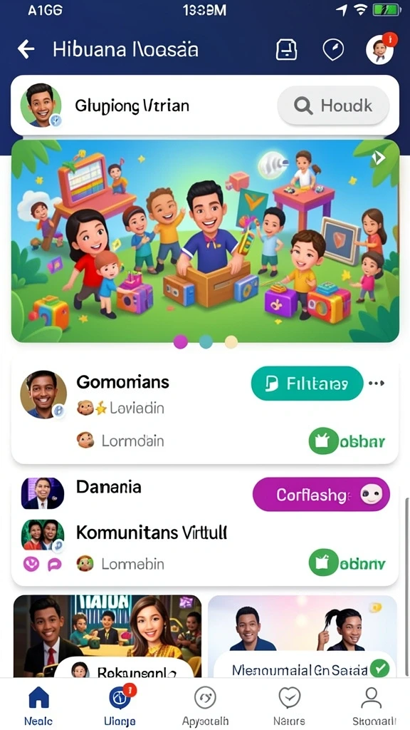 Karakter unik dengan kemampuan khusus.