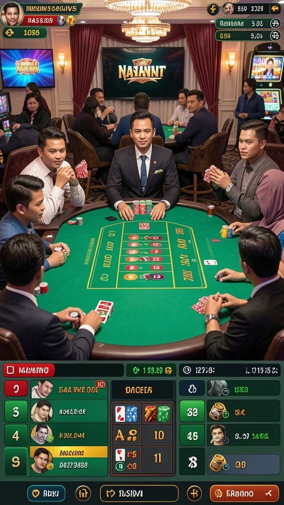 Mode multiplayer yang memungkinkan Anda bersaing dengan teman.