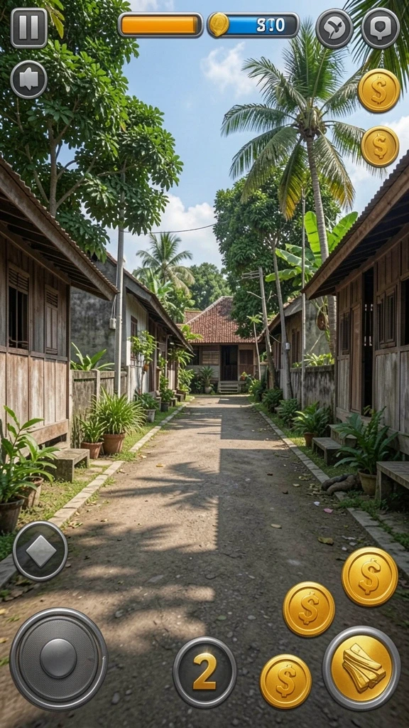 Gambaran menakjubkan dari dunia petualangan.