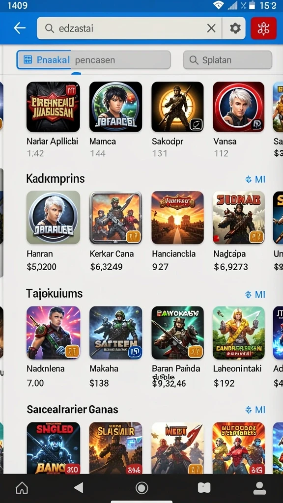 Tampilan antarmuka yang ramah pengguna.