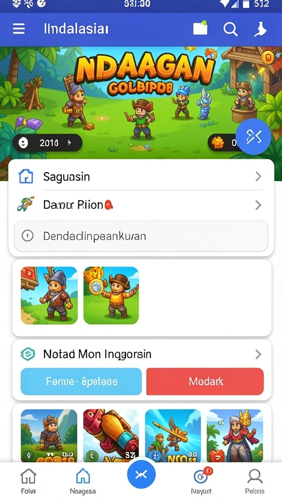 Beragam pilihan permainan yang menantang dan seru.