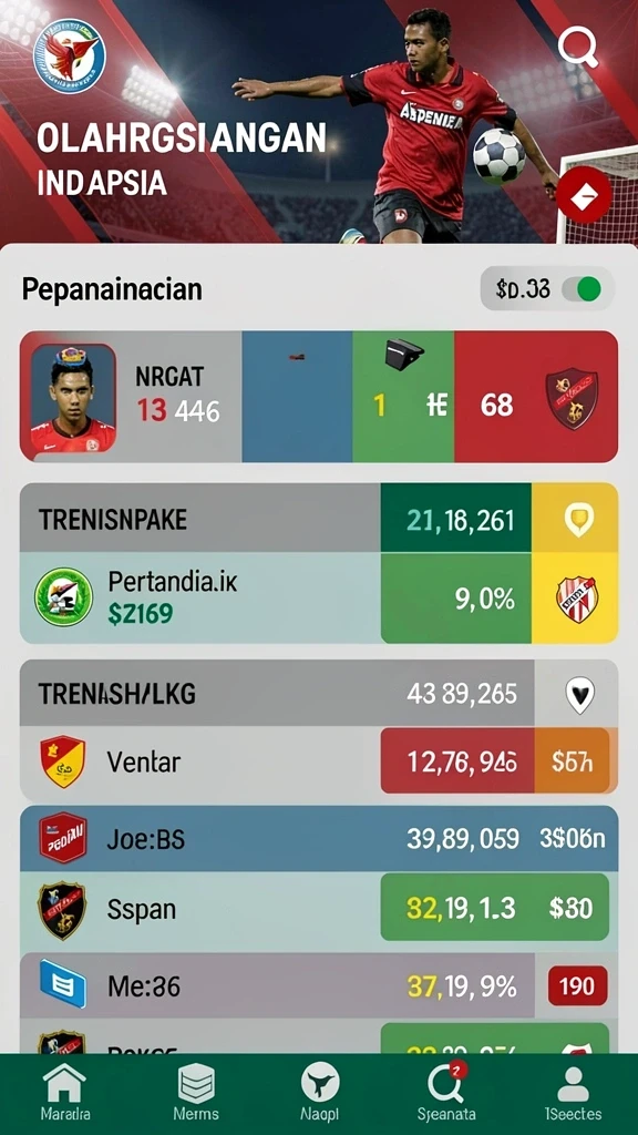 Tampilan antarmuka yang menarik dan user-friendly.