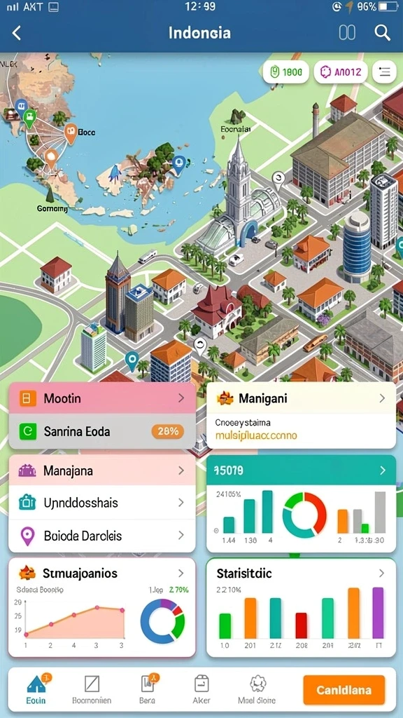 Tampilan antarmuka pengguna yang menarik dan intuitif.