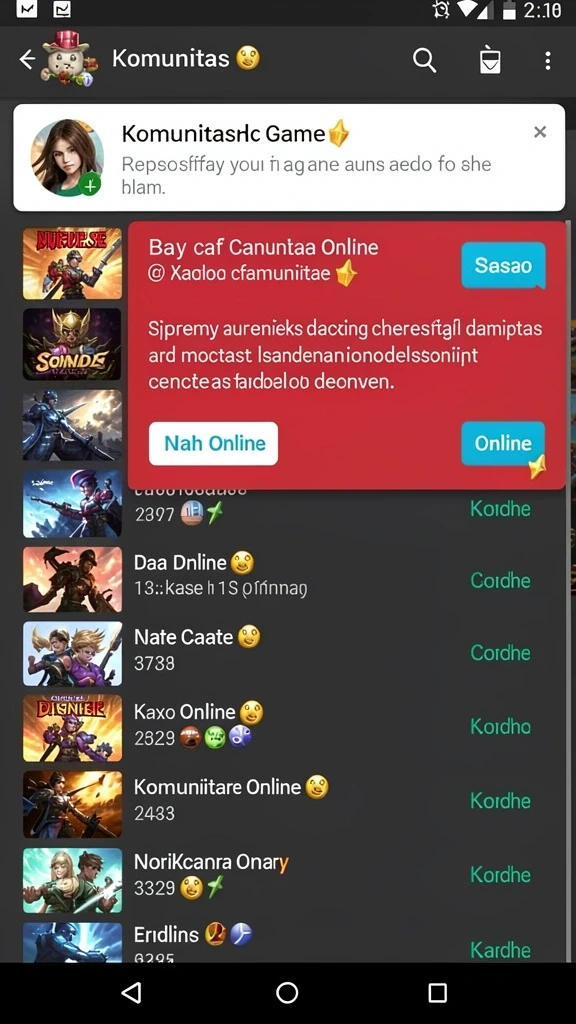 Misi menantang yang membuat penasaran setiap pemain.