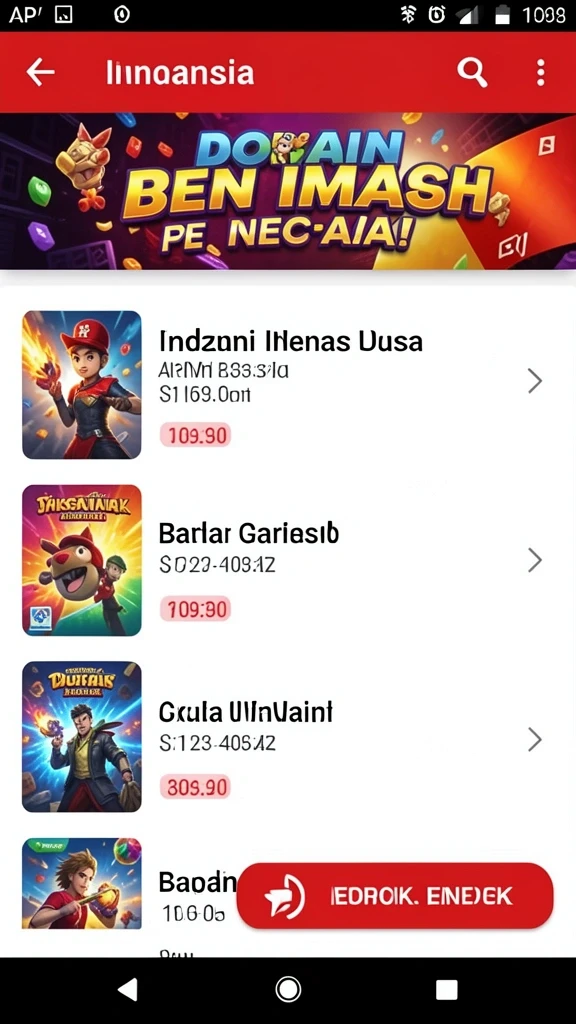 Tampilan menarik dengan berbagai pilihan film.