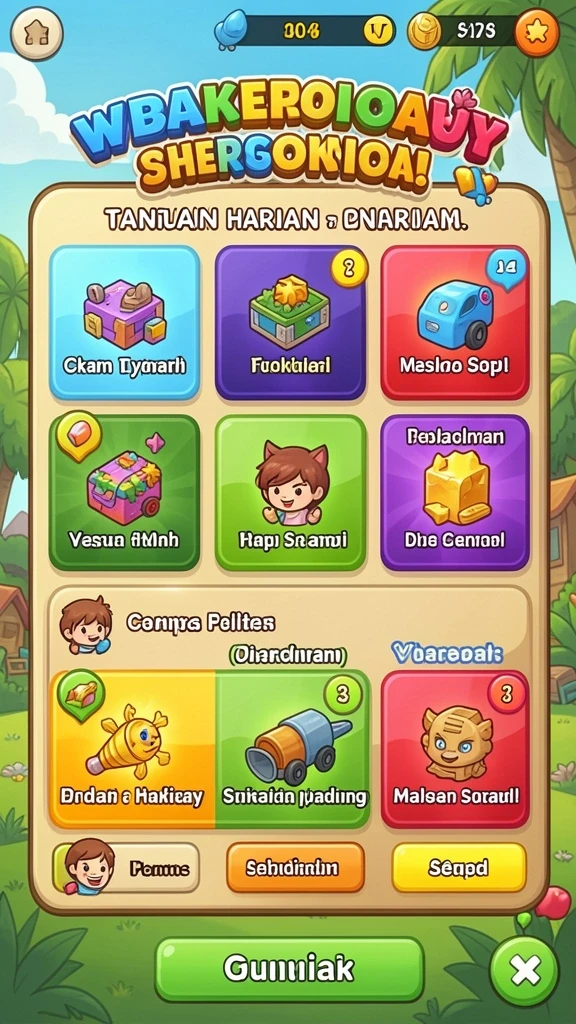 Bermain dengan teman di mode multiplayer yang seru.