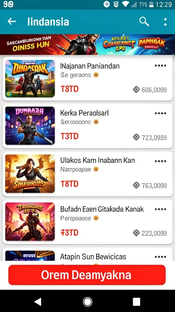 Pertarungan seru antara pemain di arena pertempuran.