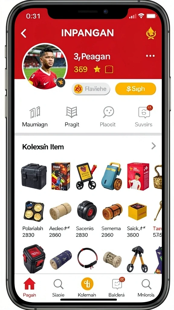 Tampilan grafik yang memukau dan detail yang tinggi.