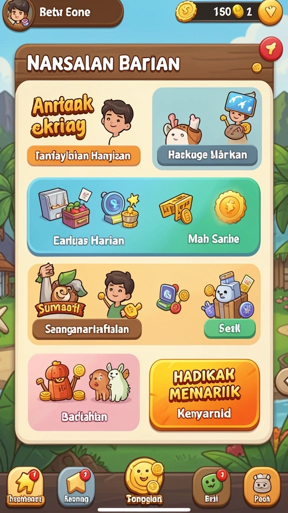 Karakter unik dengan kemampuan menarik untuk dijelajahi.
