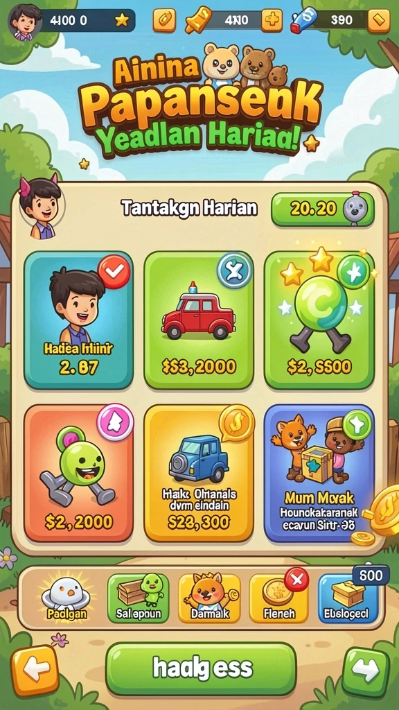 Karakter baru dengan kemampuan unik dan menarik.
