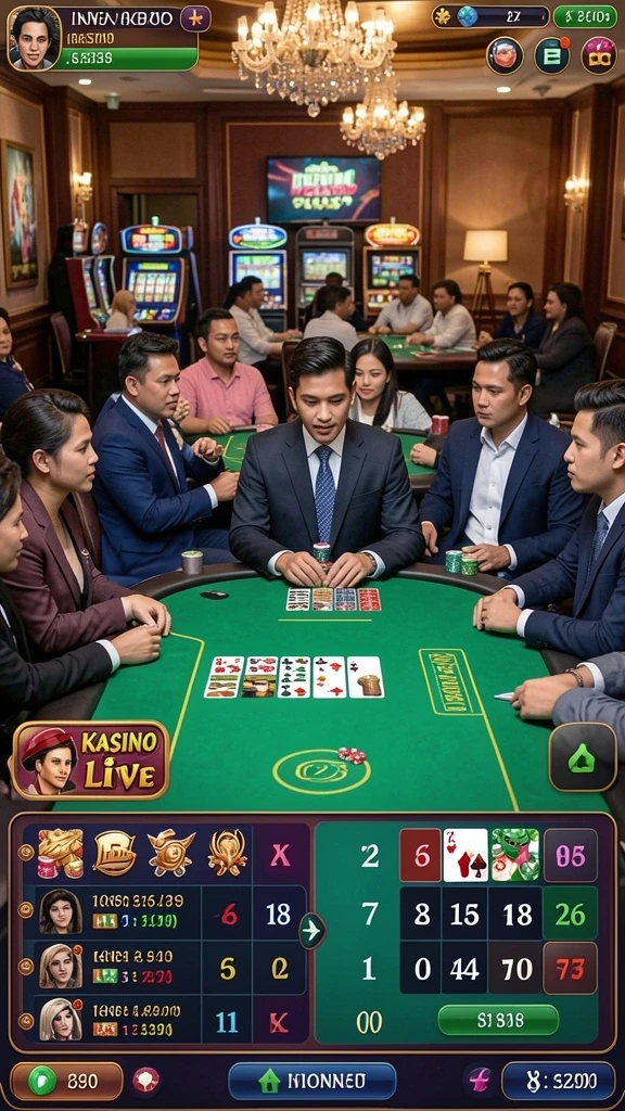 Komunitas pemain yang penuh semangat.