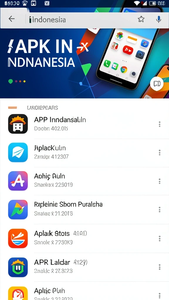 Screenshot berbagai pilihan permainan yang tersedia.