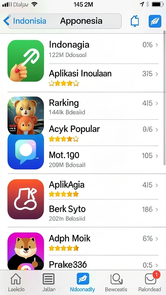 Tampilan antarmuka yang user-friendly dan menarik.