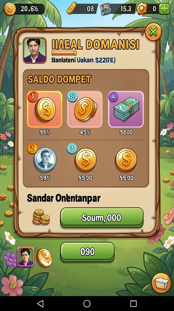 Sistem reward yang menggiurkan untuk pemain.