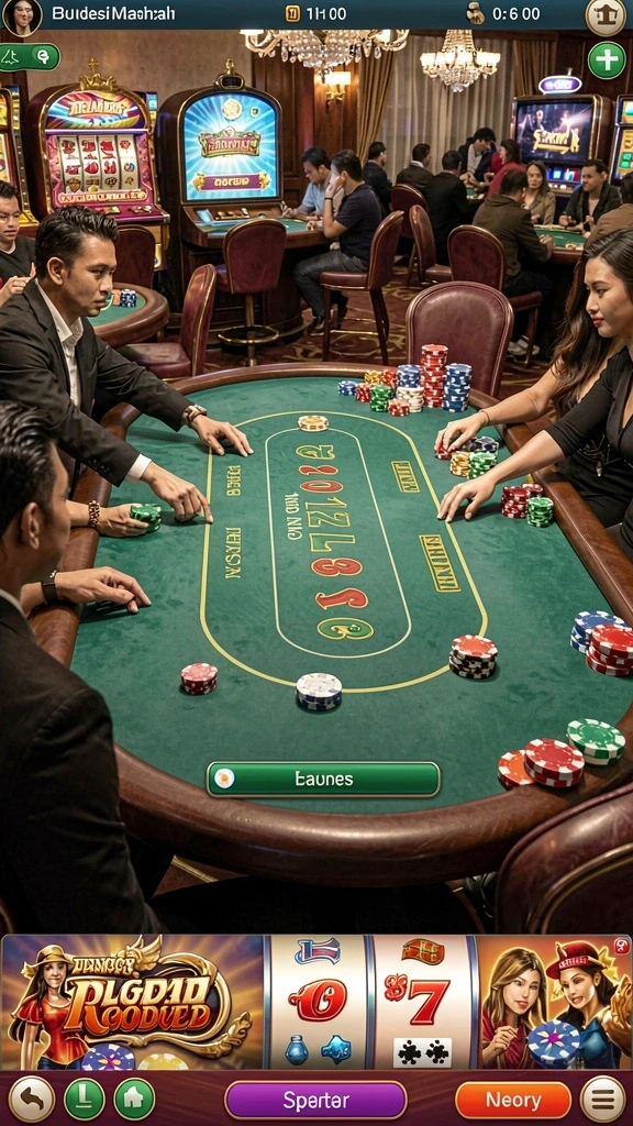 Gameplay seru dengan berbagai mode yang bisa dipilih.
