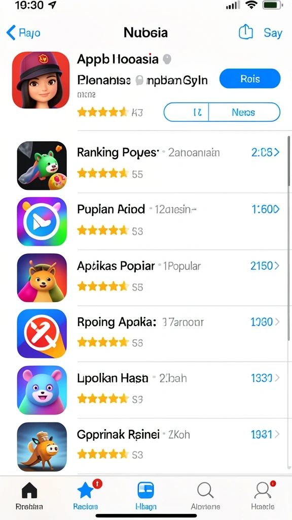 Screenshot menampilkan antarmuka permainan yang menarik.