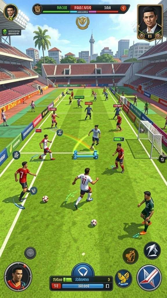 Mode permainan yang beragam dan menantang.