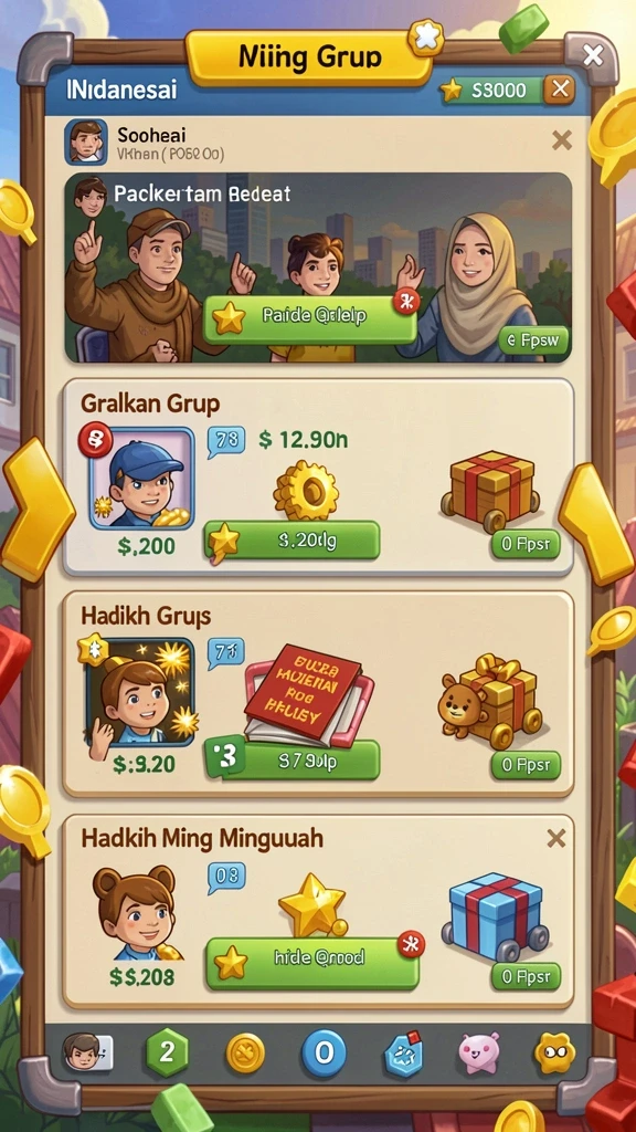 Fitur statistik membantu analisis permainan dengan mudah.