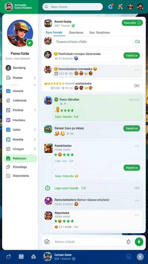 Karakter-karakter unik dengan kemampuan spesial.