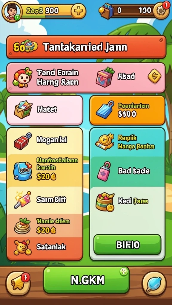 Event menarik yang menguji keterampilan pemain.