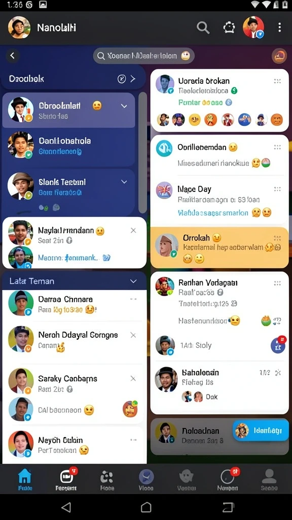 Tampilan antarmuka yang menarik dan intuitif.