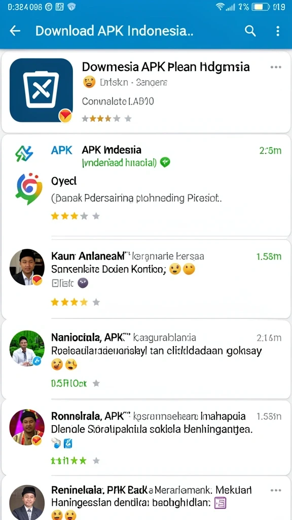 Tampilan awal yang menarik dan mengundang.