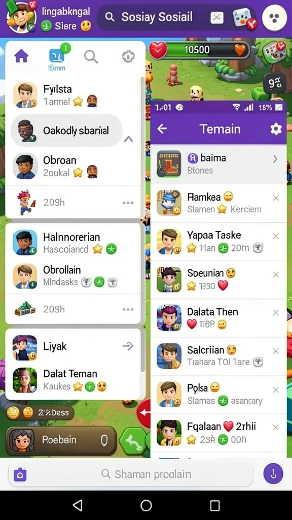 Karakter-karakter unik dengan kemampuan yang berbeda.