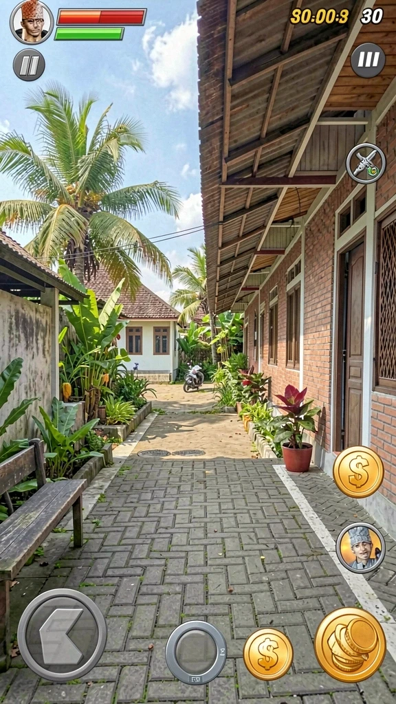 Pilih karakter dan kustomisasi sesuai keinginan.