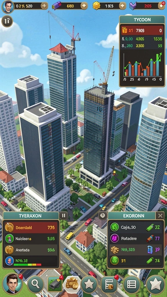 Tampilan grafik yang memukau dalam permainan UNTUNGGO.