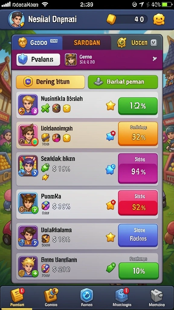 Banyak pilihan permainan seru di VALOHOKI.