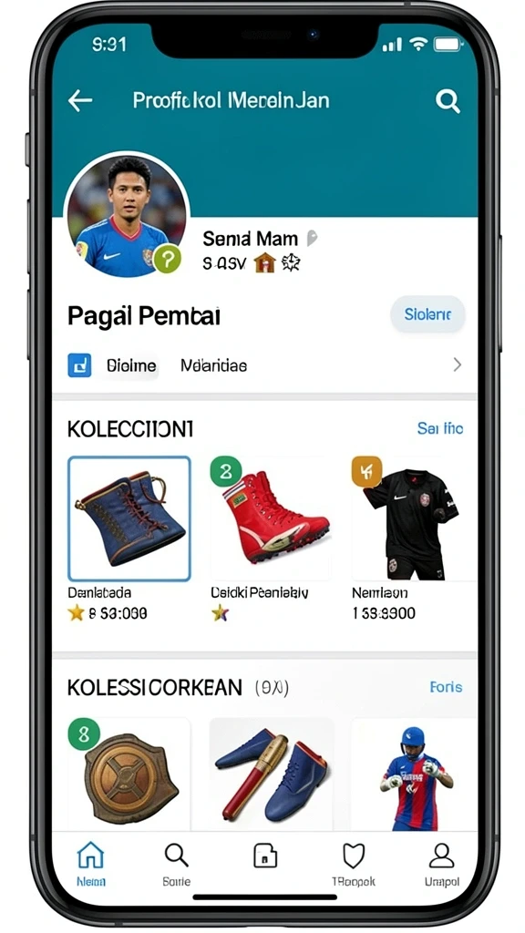 Fitur multiplayer yang mempertemukan pemain.